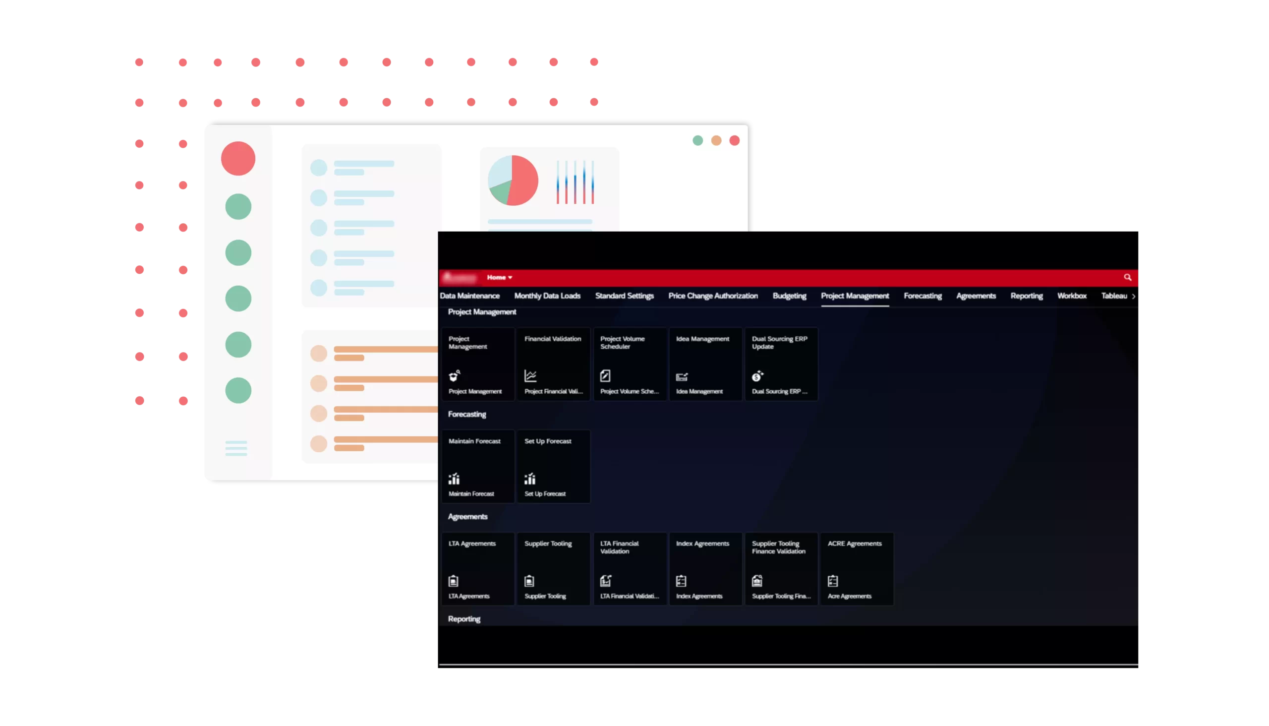 Dot Design Elememt - screen1LS - Incture Technologies Dot Design Element