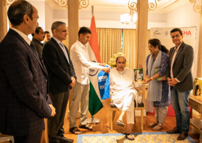 Team meet with Naveen Pattnaik