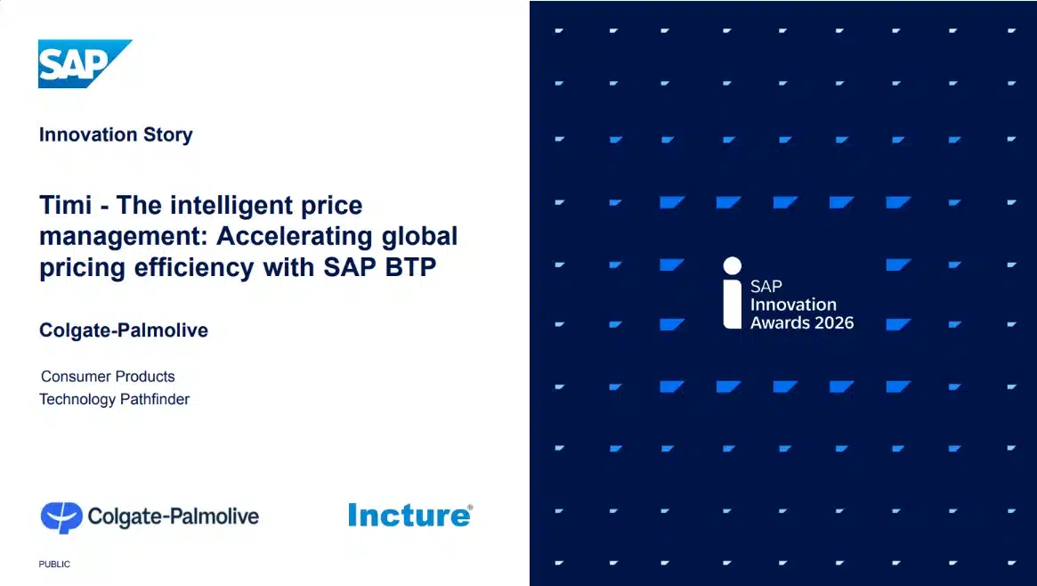 sap innovation colgate sap innovation award