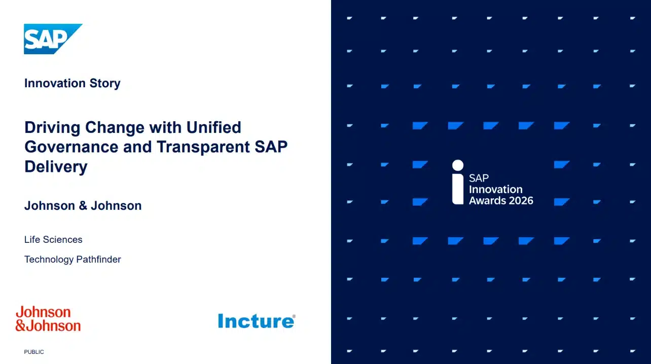 sap innovation johnsons sap innovation award